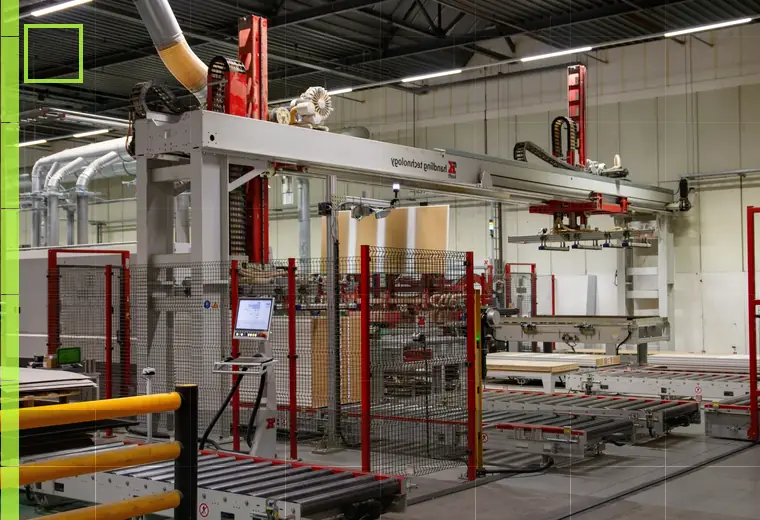 Production process relating to frozen pieces