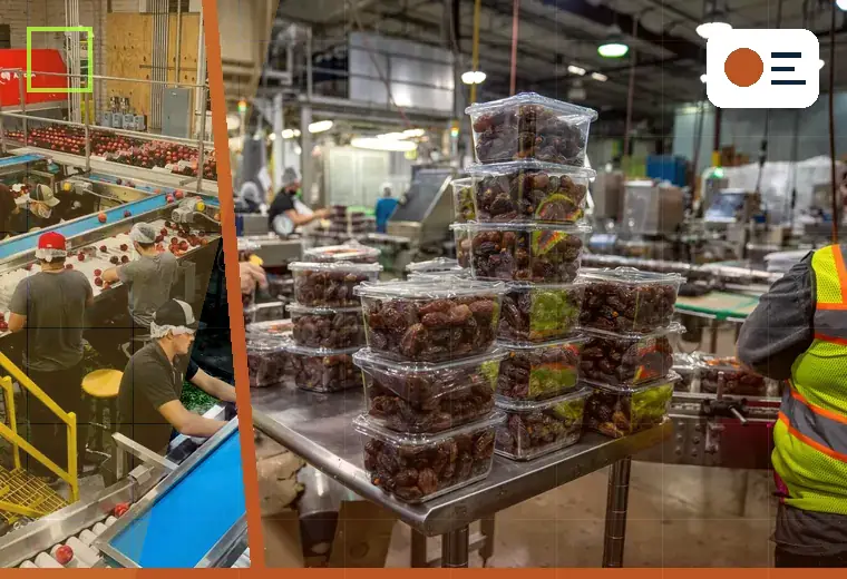 Production process relating to premade pouches