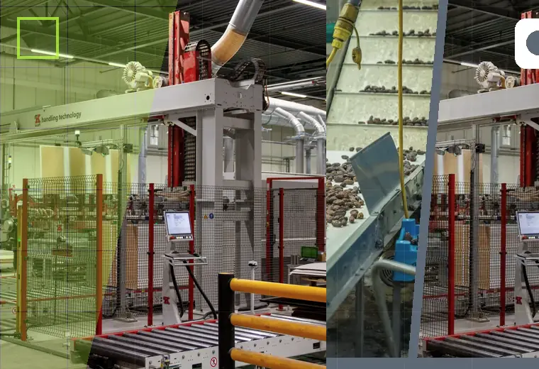 Production process relating to line controls