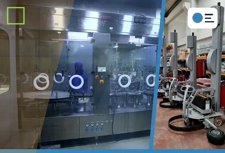 Production process relating to stick packs