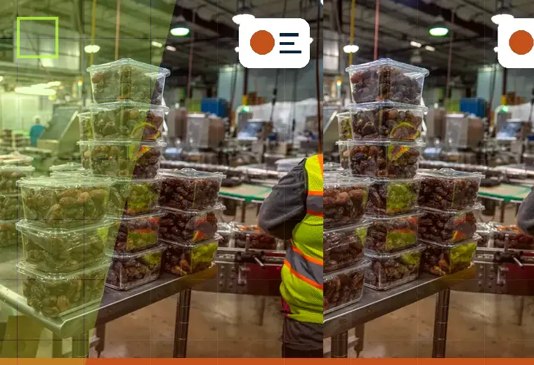 Production process relating to creams and lotions