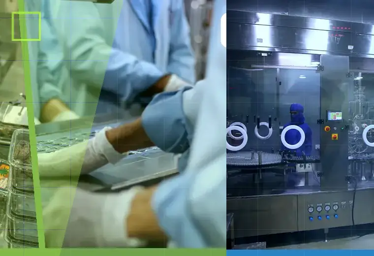 Production process relating to container cleaning