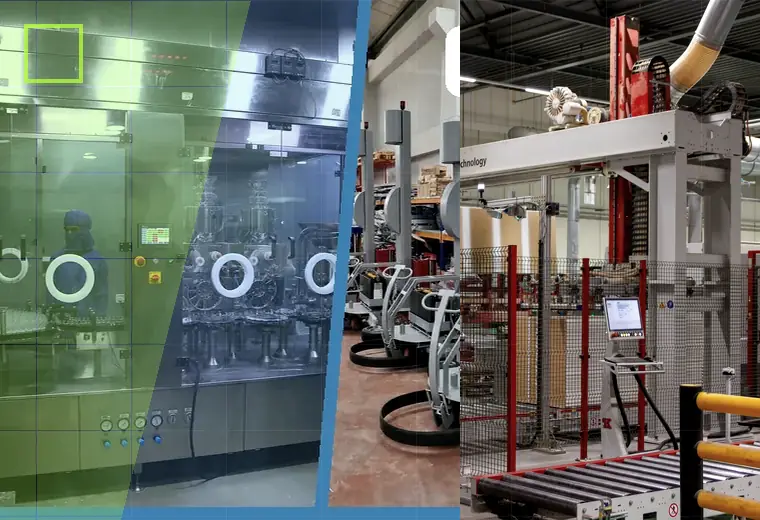 Production process relating to snacks and confectionery