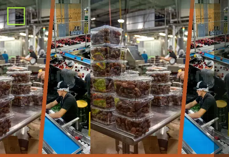 Production process relating to bottle infeed