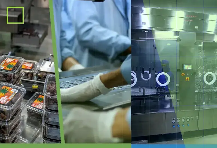 Production process relating to hdpe bottles