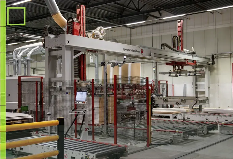 Production process relating to vacuum packs