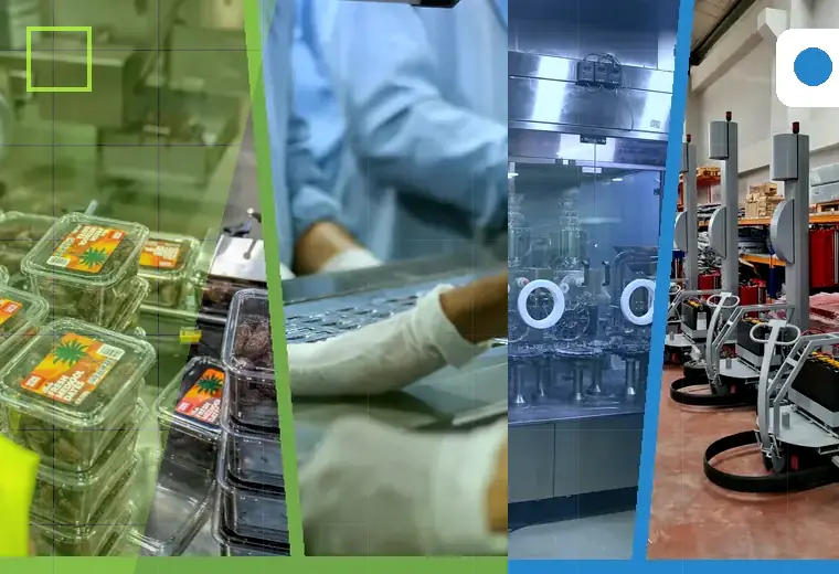 Production process relating to bottle drying