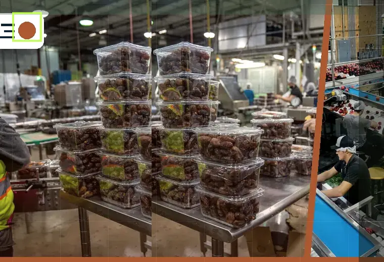 Production process relating to container cleaning